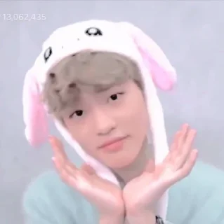 🐰 emoji ⋆ chenle ⋆ @pradaskirts Telegram sticker 7 of 20