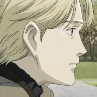 😈 emoji Johan Liebert Telegram sticker 12 of 41
