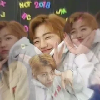 🙆 emoji ㅤ⌗ Jaemin meme ⋆ @stickernct ᵕ̈ Telegram sticker 14 of 80
