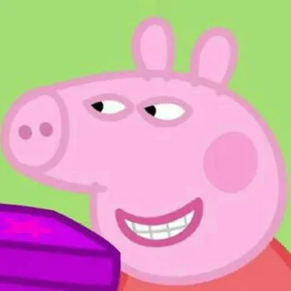 ⚰ emoji Peppa de pig Telegram sticker 23 of 30