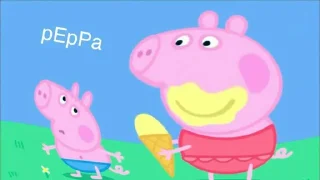 Sticker from Peppa de pig