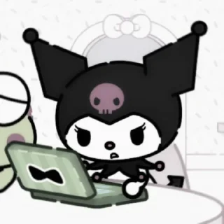 💀 emoji 𝓚uromi ⟣ׄ@Fxmyer Telegram sticker 9 of 75