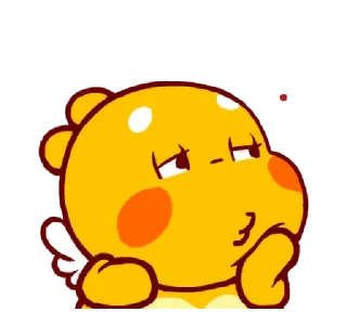 😯 emoji QooBee Stiker Animasi 01 @bistic Telegram sticker 7 of 24