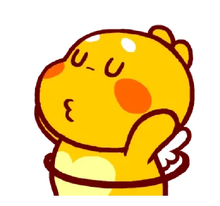 😙 emoji QooBee Stiker Animasi 01 @bistic Telegram sticker 22 of 24