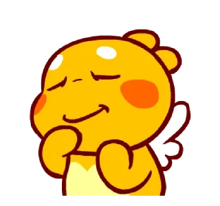 😏 emoji QooBee Stiker Animasi 01 @bistic Telegram sticker 14 of 24