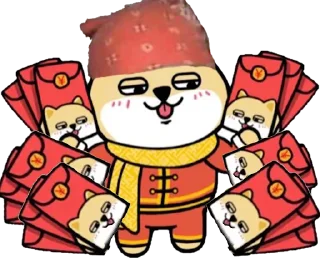 🧧 emoji 健康就是財富2023 Telegram sticker 19 of 80