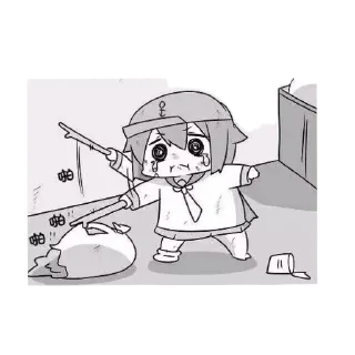 🚗 emoji 天依的发癫表情包 Telegram sticker 21 of 46