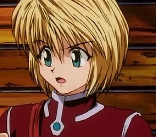 😠 emoji Kurapika Telegram sticker 2 of 22