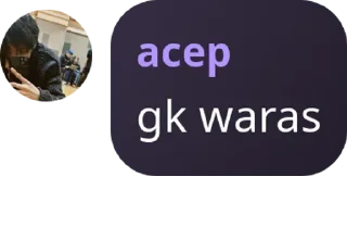 🆗 emoji kata @anakrsoleh ga boleh Telegram sticker 7 of 50