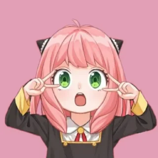 😺 emoji Justine Junior Telegram sticker 2 of 8
