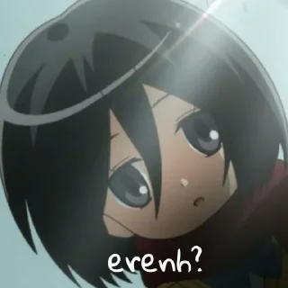 Sticker from Mikasa Ackerman