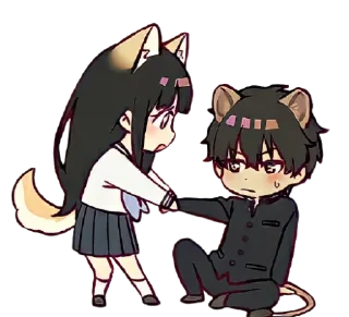Sticker from Eru chitanda @animestickerchannel
