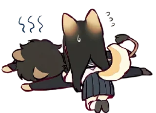 😵 emoji Eru chitanda @animestickerchannel Telegram sticker 6 of 50