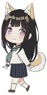 ☺️ emoji Eru chitanda @animestickerchannel Telegram sticker 11 of 50