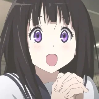 🎀 emoji Chitanda Eru:: @delladairy Telegram sticker 6 of 65