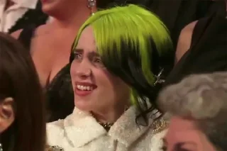 😐 emoji Billie eilish Telegram sticker 16 of 21