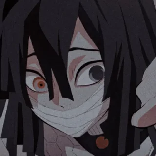 🐍 emoji Iguro obanai Telegram sticker 6 of 14