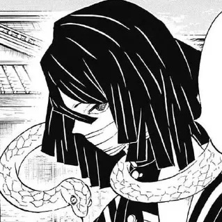 🐍 emoji iguro obanai @munguttikel @vllrynnbot Telegram sticker 3 of 14