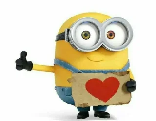 🍌 emoji Minion Telegram sticker 8 of 35