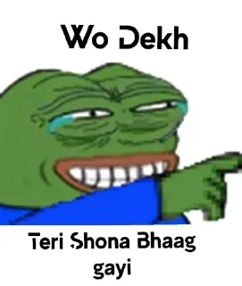 😁 emoji PEPE By YASH..! Telegram sticker 16 of 64