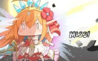 😢 emoji Djeeta SELECT Telegram sticker 10 of 36