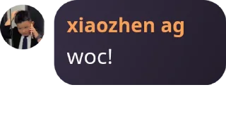 😻 emoji xiaozhe ag 贴纸 Telegram sticker 19 of 70