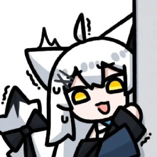Sticker from 狐神凪 @zhaxia_cn