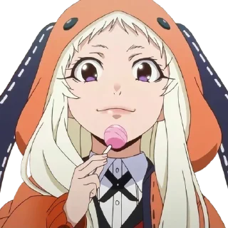 🍭 emoji Kakegurui ➜ @animee_stickers Telegram sticker 9 of 65