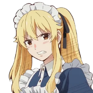 😤 emoji Kakegurui ➜ @animee_stickers Telegram sticker 22 of 65