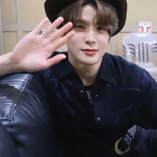 💚 emoji jaehyun by @stickernct! ୨୧ Telegram sticker 24 of 35