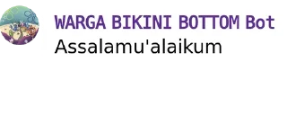 Sticker from © Warga Bikini Bottom Stickers