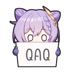 Sticker from keqing