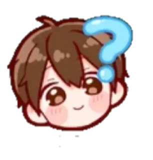 Sticker from Cute boy