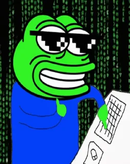 🐸 emoji Pepe Chain | @PepeChainPC Telegram sticker 7 of 25