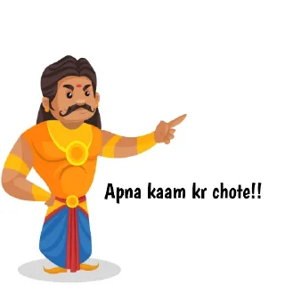 😑 emoji Duryodhan ka hak h bs Telegram sticker 5 of 15
