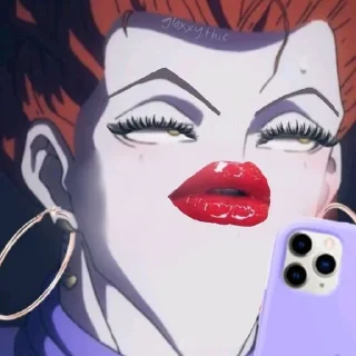 💋 emoji anime @duckgarden Telegram sticker 2 of 12