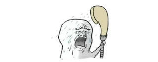 😿 emoji Monkey's Tiny🤌🏻 Telegram sticker 24 of 113