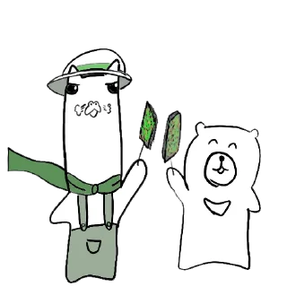 😏 emoji 摸摸熊宇宙：虛擬貨幣日常 2 Telegram sticker 24 of 28