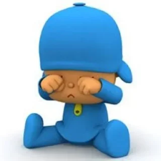 ☹️ emoji 𓏲࣪  pocoyo unfilt! {❀- @scribbnle} Telegram sticker 10 of 10
