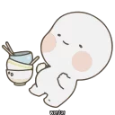Sticker from 귀여워 옴팡이 by @wontae