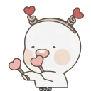 Sticker from 귀여워 옴팡이 by @wontae