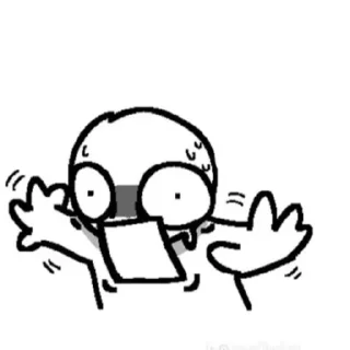 👍 emoji Doodle ↭@xtickerz Telegram sticker 7 of 81