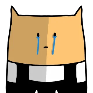 😭 emoji Da Dumb Doodle Telegram sticker 9 of 12