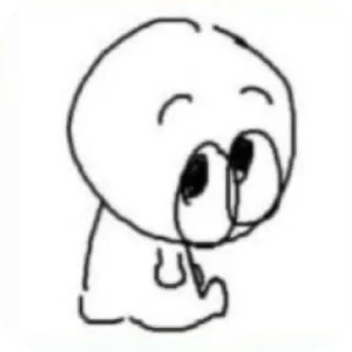 🙂 emoji Doodle ↭@xtickerz Telegram sticker 12 of 81