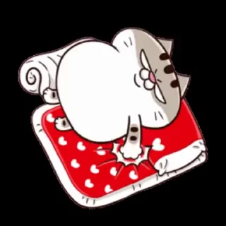 😴 emoji Ami fat Cat 😸 { @Lucky_kaif05 Telegram sticker 11 of 38