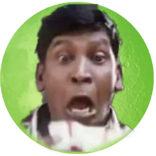 😱 emoji Vadivelu Telegram sticker 16 of 79