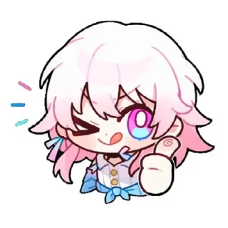 Sticker from March 7th