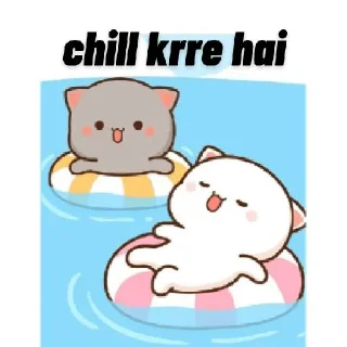 😉 emoji Chibi cat 😻🍃 @stickersbag Telegram sticker 9 of 75