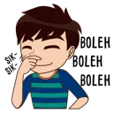 😌 emoji About Allen @tikelku Telegram sticker 3 of 40