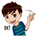 👌 emoji About Allen @tikelku Telegram sticker 15 of 40